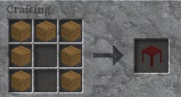 17 different Tables, JumpPad and Cooked Egg!! V.1.1 Minecraft Mod